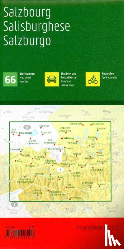  - Salzburg Road and Leisure Map