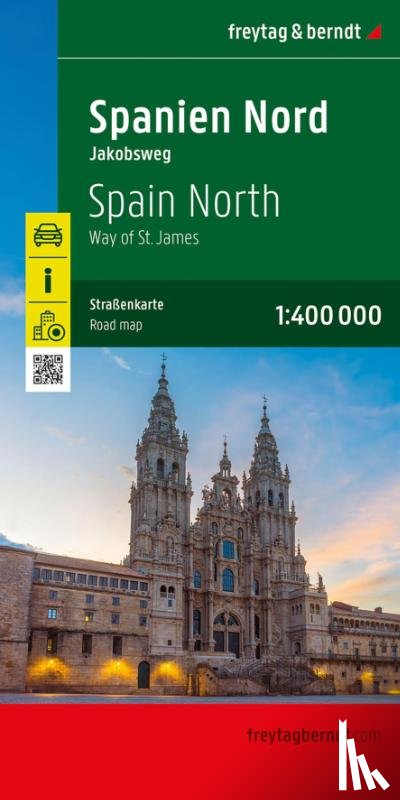  - Northern Spain (Camino de Santiago) Road Map