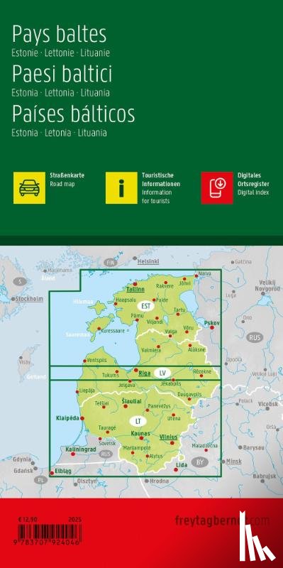  - F&B Wegenkaart Baltische Staten