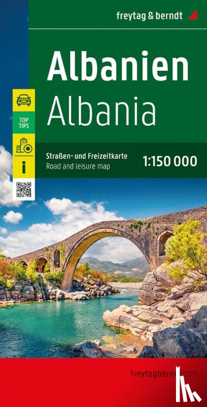  - Albania Road and Leisure Map
