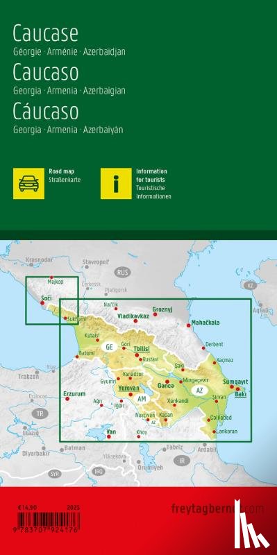 - Caucasus Road Map