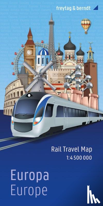  - Europe Rail Travel Map