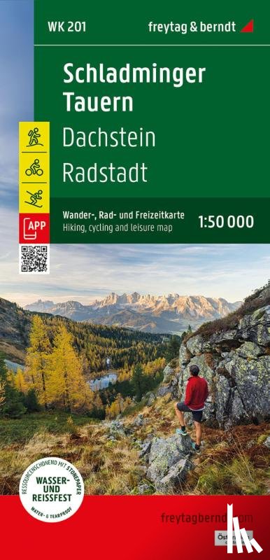  - Schladminger Tauren Hiking, Cycling & Leisure Maps