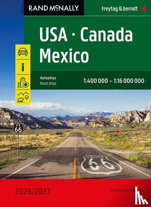  - USA - Canada - Mexico Road Atlas 2026/2027