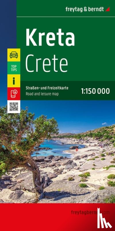 Freytag-Berndt - Crete Road and Leisure Map