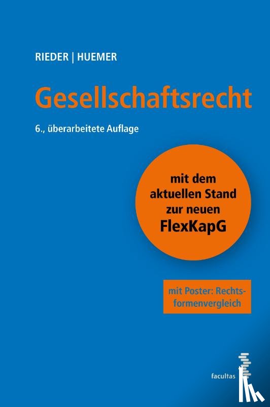 Rieder, Bernhard, Huemer, Daniela - Gesellschaftsrecht