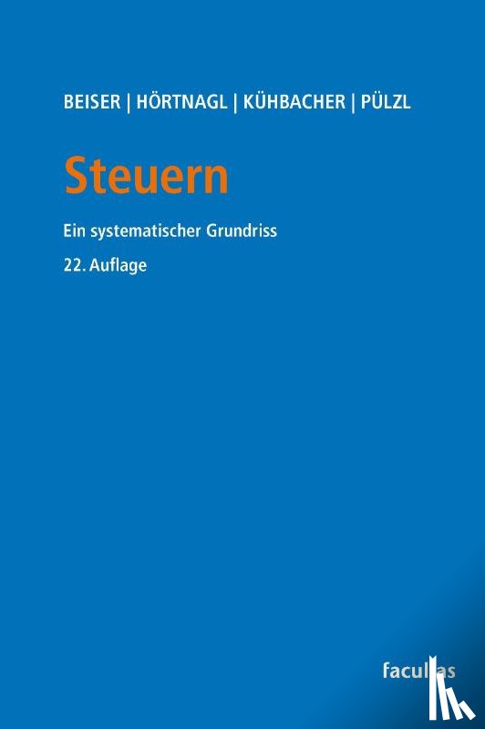 Beiser, Reinhold, Hörtnagl-Seidner, Verena, Kühbacher, Thomas, Pülzl, Peter - Steuern