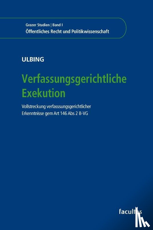 Ulbing, Raphael - Verfassungsgerichtliche Exekution