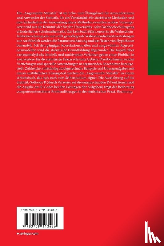 Timischl, Werner - Angewandte Statistik