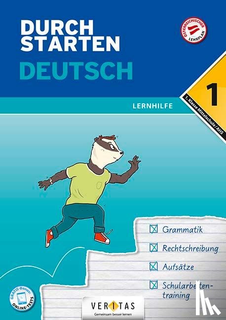Blieberger, Gernot - Durchstarten 1. Klasse - Deutsch AHS - Lernhilfe