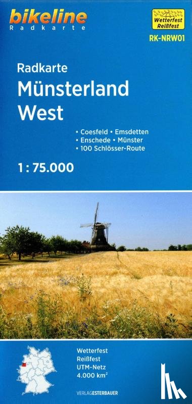  - Radkarte Münsterland West (RK-NRW01)