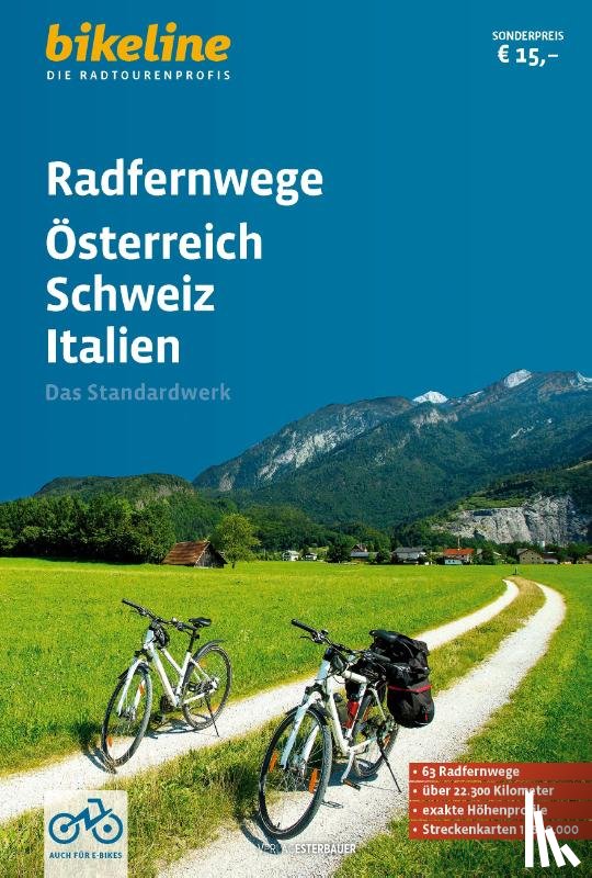  - Osterreich, Schweiz, Italien Radfernwege