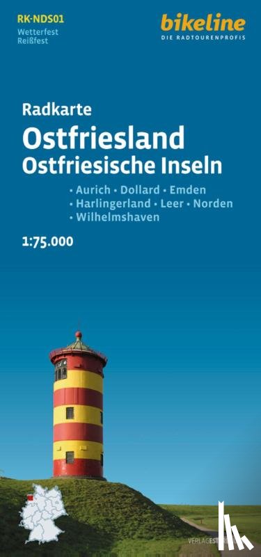  - Ostfriesland cycle map