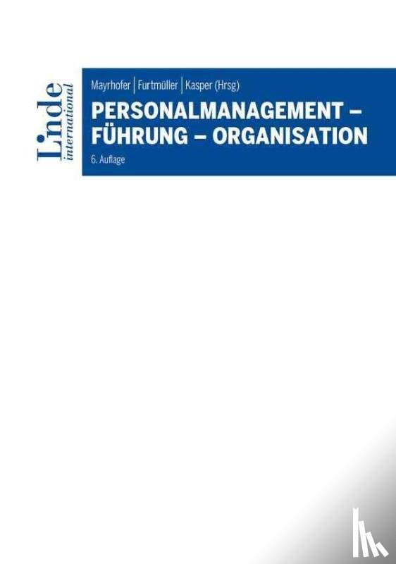  - Personalmanagement - Führung - Organisation