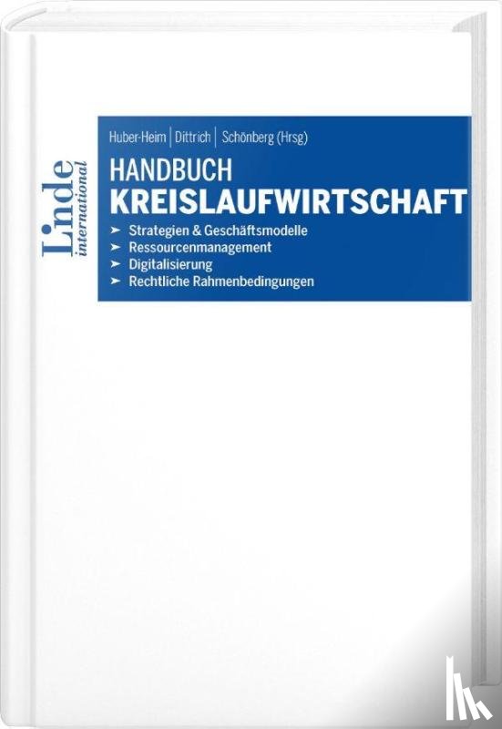 Albert, René, Stamm, John von, Schild, Clemens, Schimatzek, Mariella - Handbuch Kreislaufwirtschaft