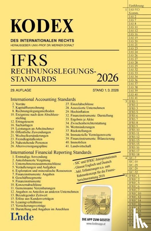 Wagenhofer, Alfred - KODEX IFRS - Rechnungslegungsstandards 2026