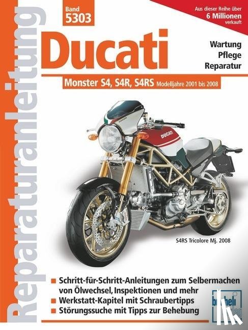  - Ducati Monster mit 4 Ventilen, Desmo, Wasserkühlung, Einspritzung