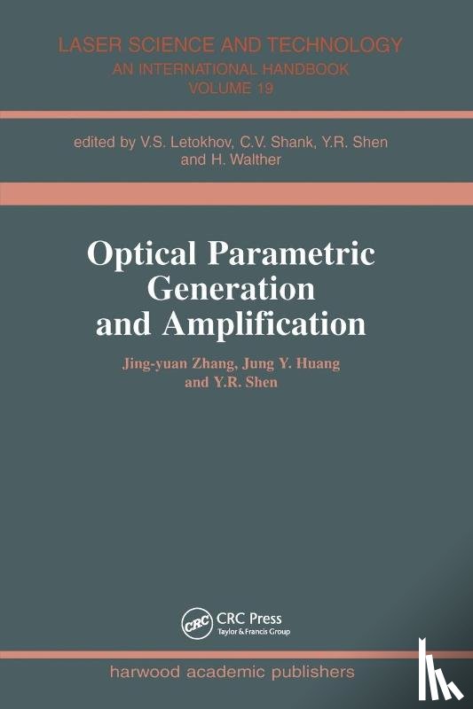 Zhang, Jing-Yuan - Optical Parametric Generation and Amplification
