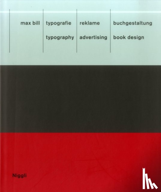Bill, Max - Typography. Advertising. Book Design
