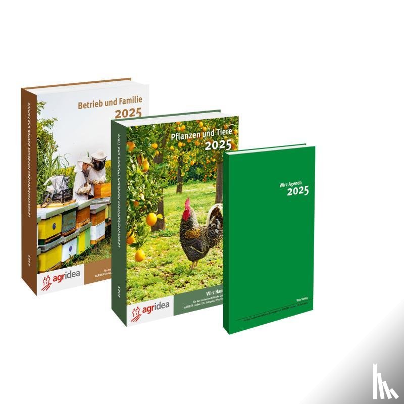  - Wirz 2025 / Wirz Set, bestehend aus beiden Handbüchern und Agenda