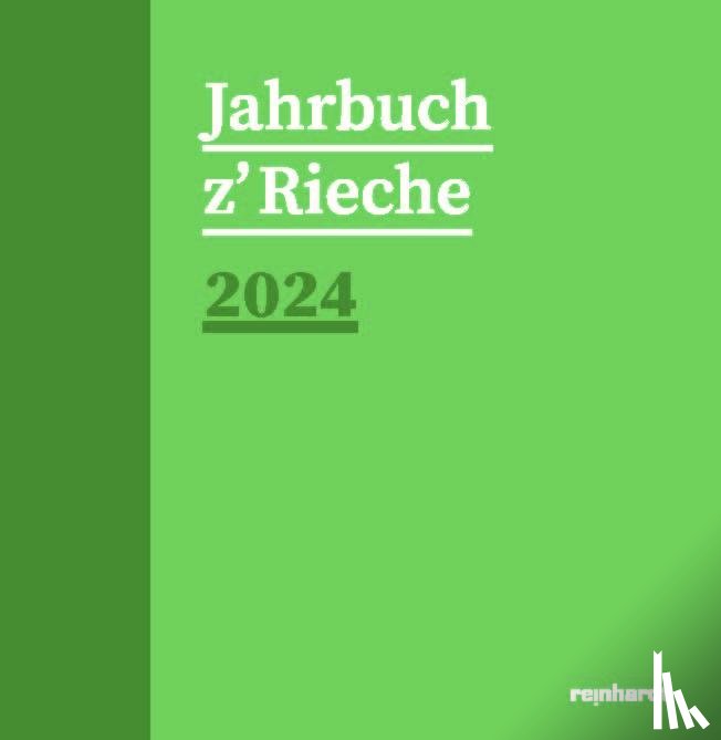  - Jahrbuch z'Rieche 2024