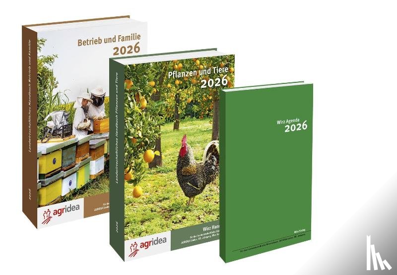  - Wirz 2026 / Wirz Set, bestehend aus beiden Handbüchern und Agenda