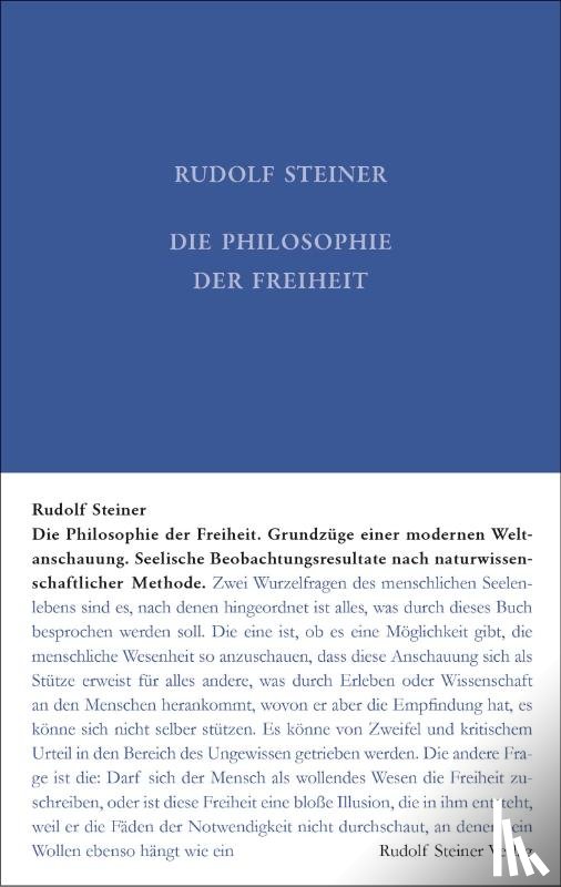 Steiner, Rudolf - Die Philosophie der Freiheit