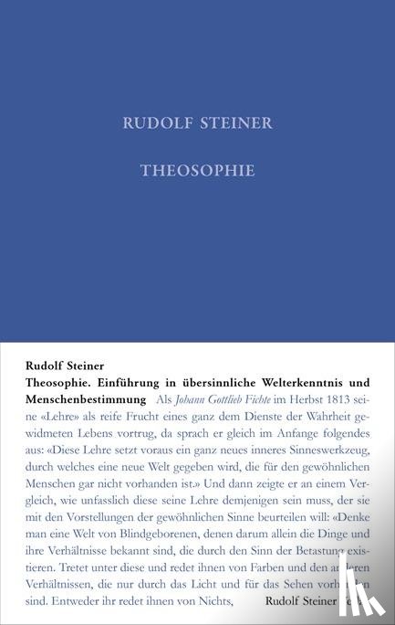 Steiner, Rudolf - Theosophie