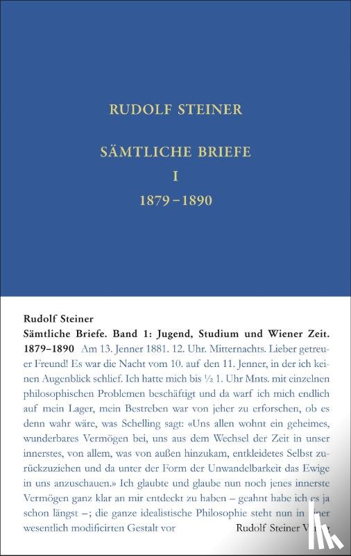 Steiner, Rudolf - Sämtliche Briefe