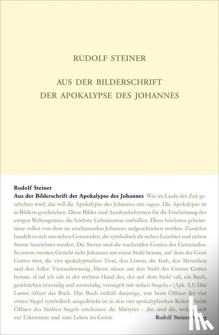 Steiner, Rudolf - Aus der Bilderschrift der Apokalypse des Johannes