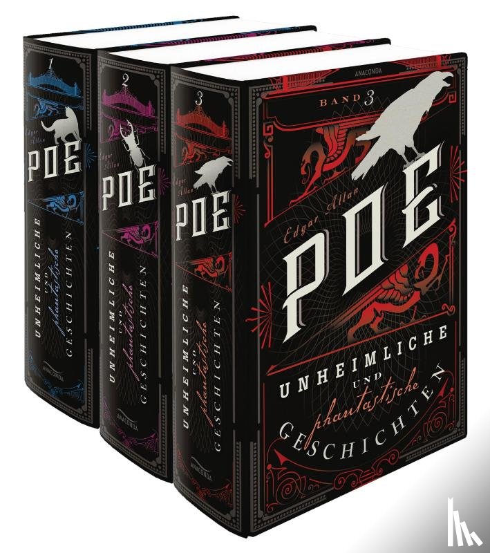 Poe, Edgar Allan - Unheimliche und phantastische Geschichten (3 Bände)