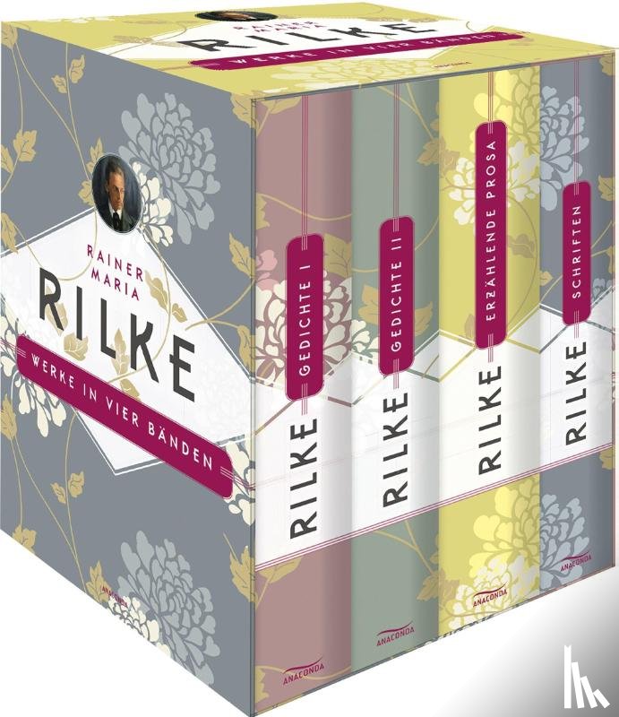 Rilke, Rainer Maria - Rainer Maria Rilke, Werke in vier Bänden (Gedichte I - Gedichte II - Erzählende Prosa - Schriften) (4 Bände im Schuber)