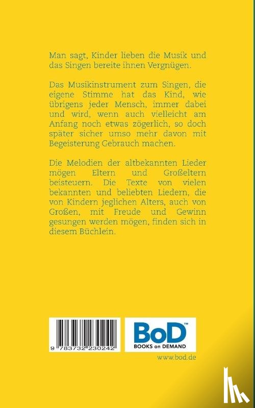 Weber, Frank - Kinderlieder