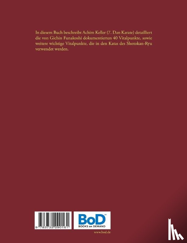 Keller, Achim - Kyusho-Jitsu im Karate