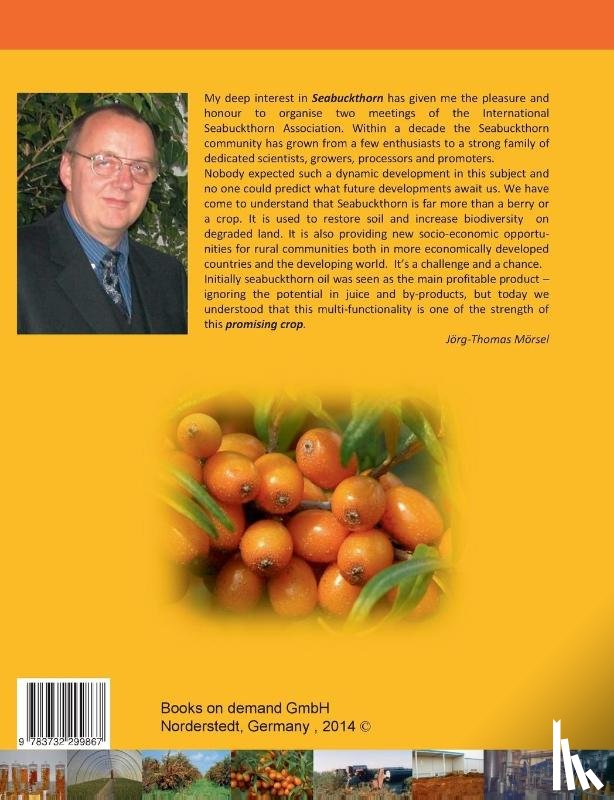  - Seabuckthorn. Research for a promising crop