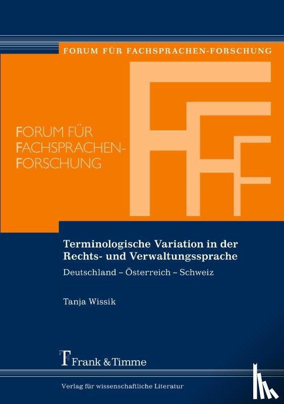 Wissik, Tanja - Terminologische Variation in der Rechts- und Verwaltungssprache