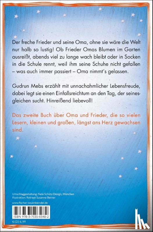 Mebs, Gudrun - Und wieder schreit der Frieder Oma