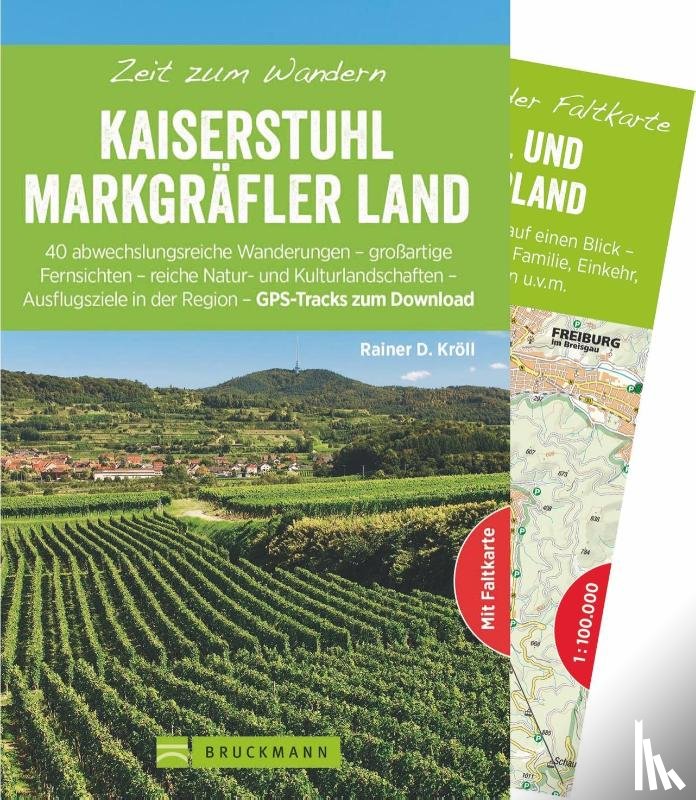 Kröll, Rainer D. - Zeit zum Wandern Kaiserstuhl und Markgräflerland