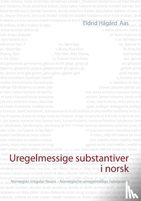 Aas, Eldrid Hagard - Uregelmessige substantiver i norsk