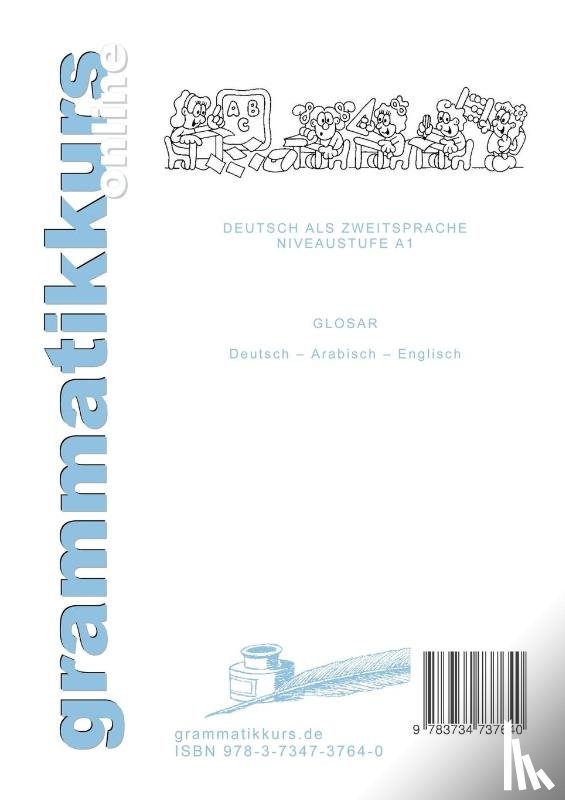 Abdel Aziz-Schachner, Marlene - Woerterbuch Deutsch - Arabisch - Englisch A1