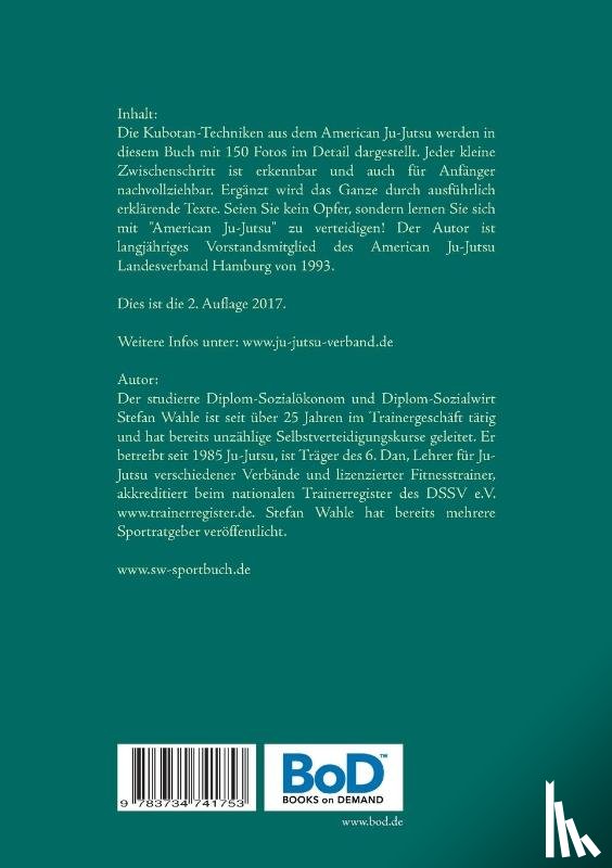 Wahle, Stefan - American Ju-Jutsu Kubotan-Techniken