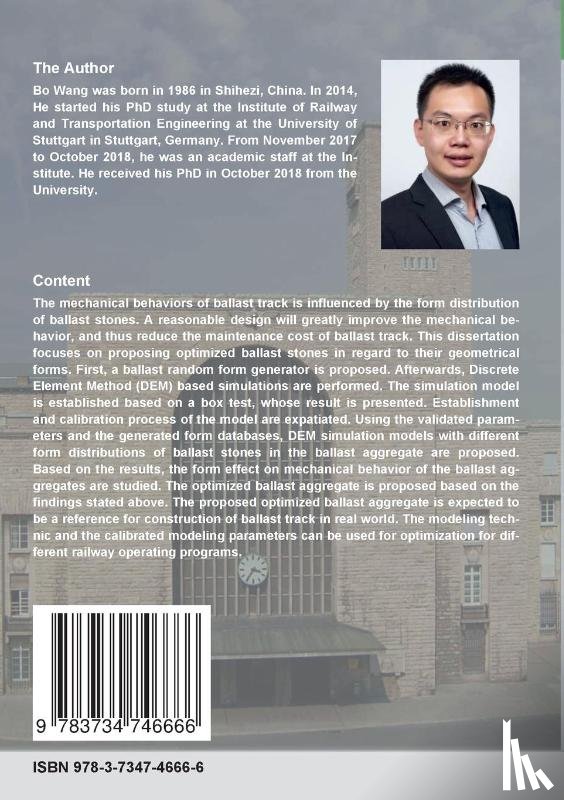 Wang, Bo - Investigation of Form Effect on Ballast Mechanical Behavior Based on Discrete Element Modeling