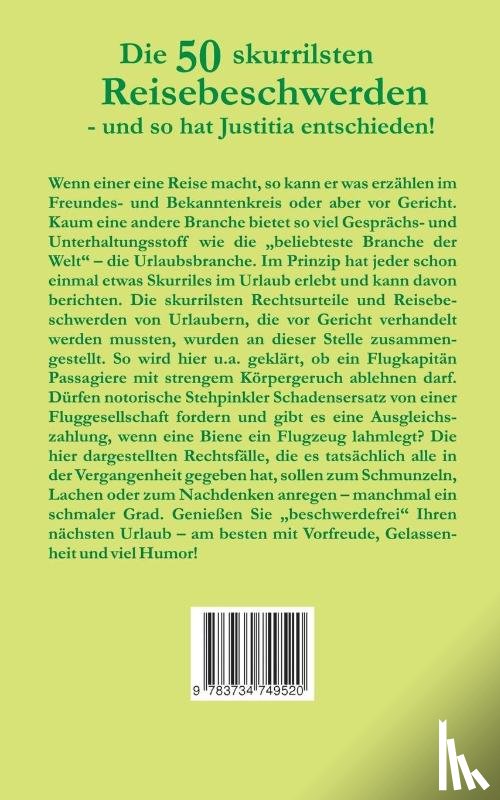 Geest, Dirk - Die 50 skurrilsten Reisebeschwerden