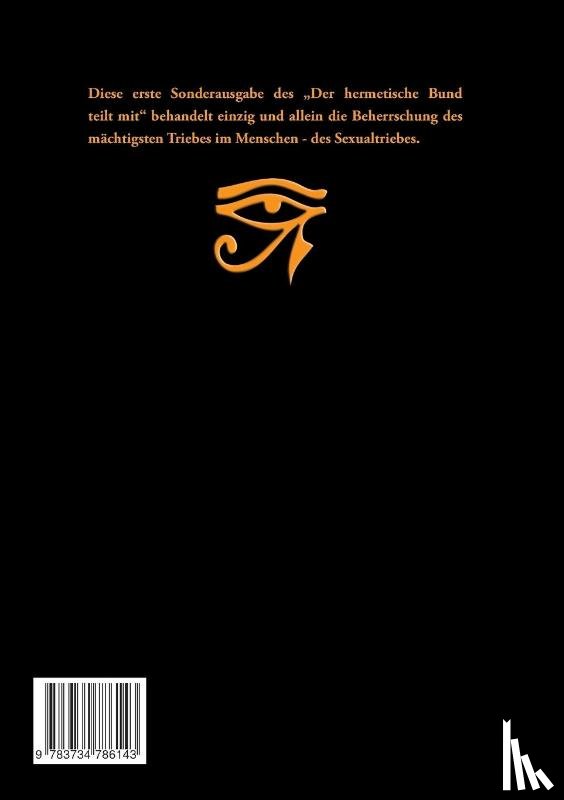 Hohenstatten, Johannes H Von - Der hermetische Bund teilt mit