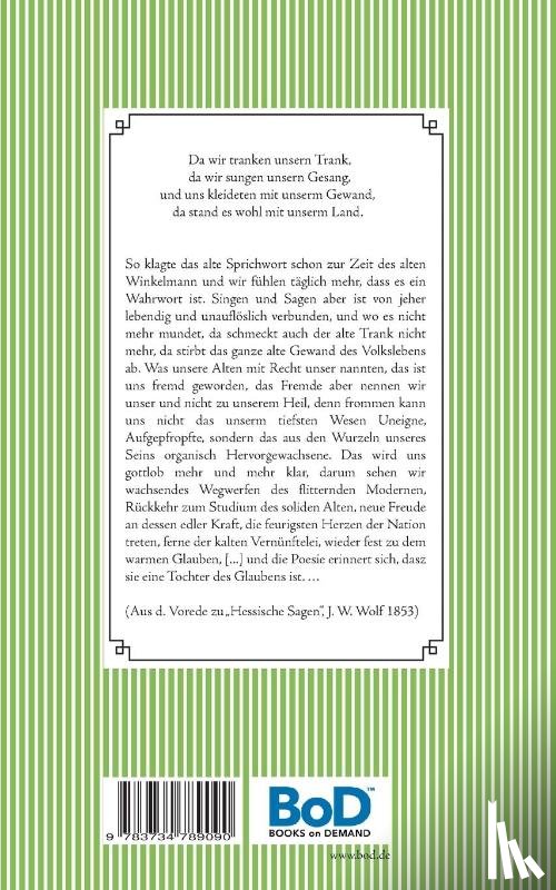 Weber, Frank - Sagen aus Marburg und Oberhessen