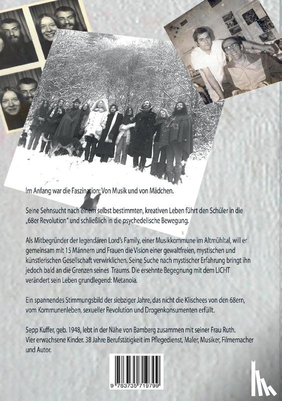 Kuffer, Sepp - Madchen, Mystik und Musik und meine Metanoia