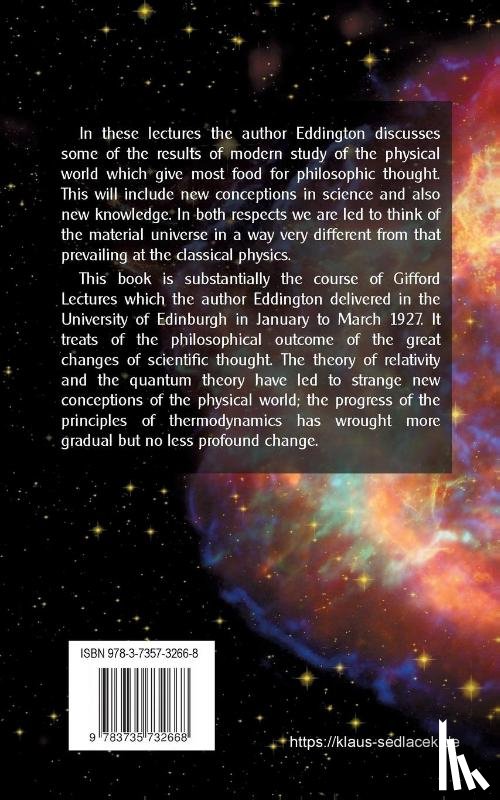 Eddington, Sir Arthur - The Nature of the Physical World