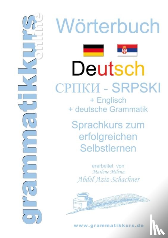 Abdel Aziz-Schachner, Marlene - Woerterbuch Deutsch-Serbisch-Englisch Niveau A1