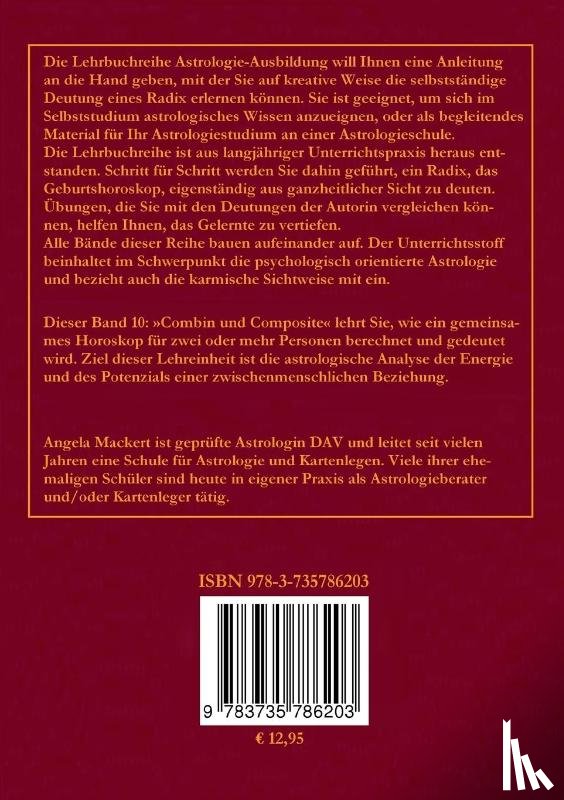 Mackert, Angela - Astrologie-Ausbildung, Band 10