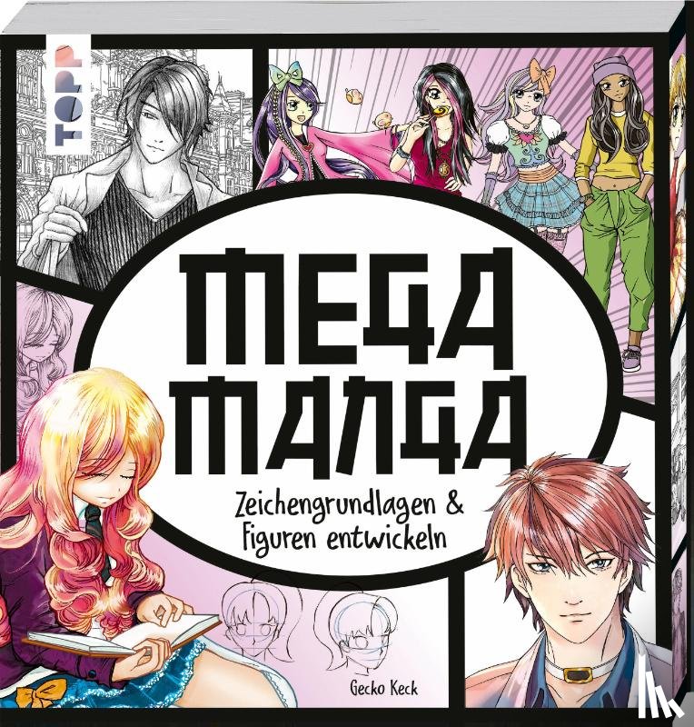 Keck, Gecko - Mega Manga